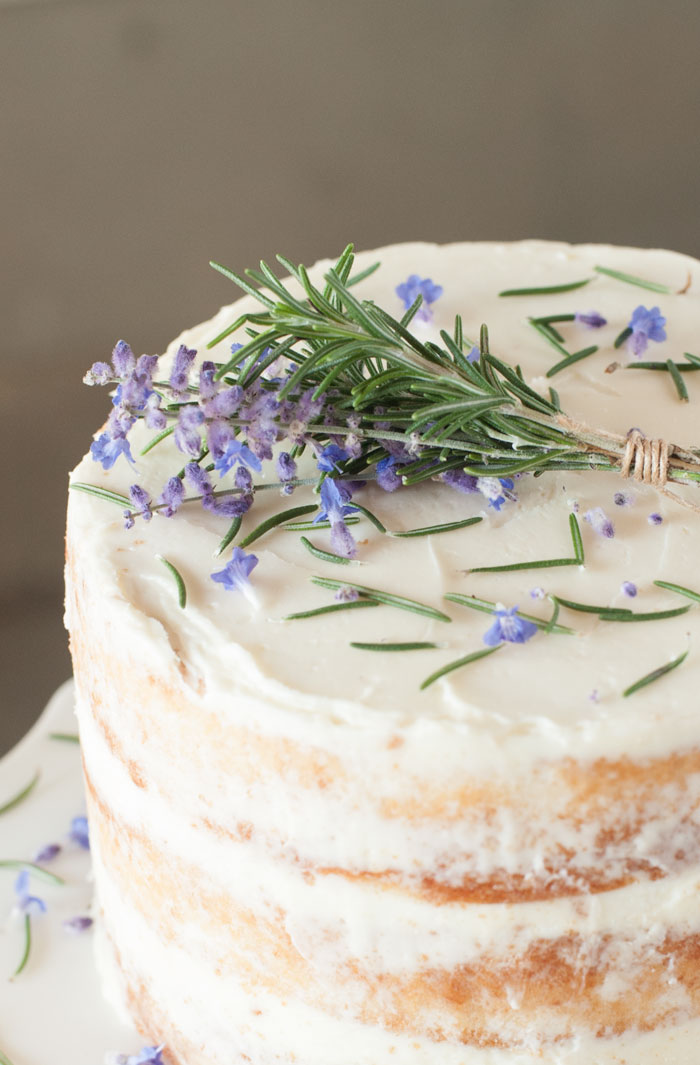 Rosemary Lavender Cake | Sprinkles for Breakfast